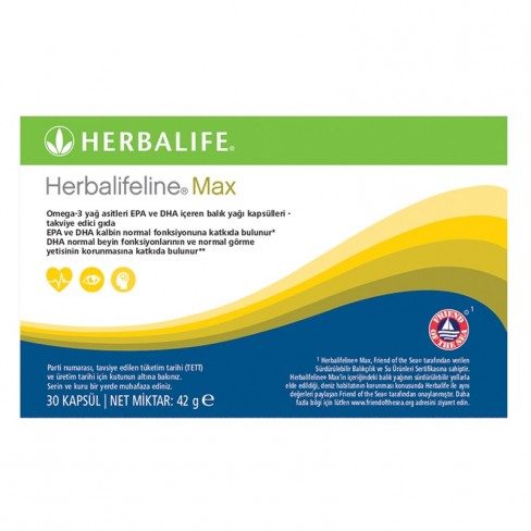Balık yağı kapsülleri Herbalifeline Max 30 kapsül